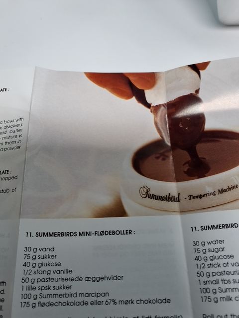 Sommertid tempering maskine